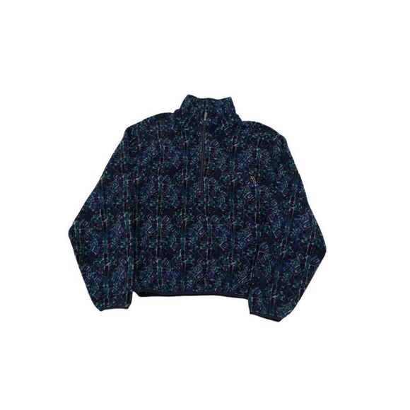 Vintage Y2K The North Face Fleece Pattern Jacket Large - Picture 3 of 16